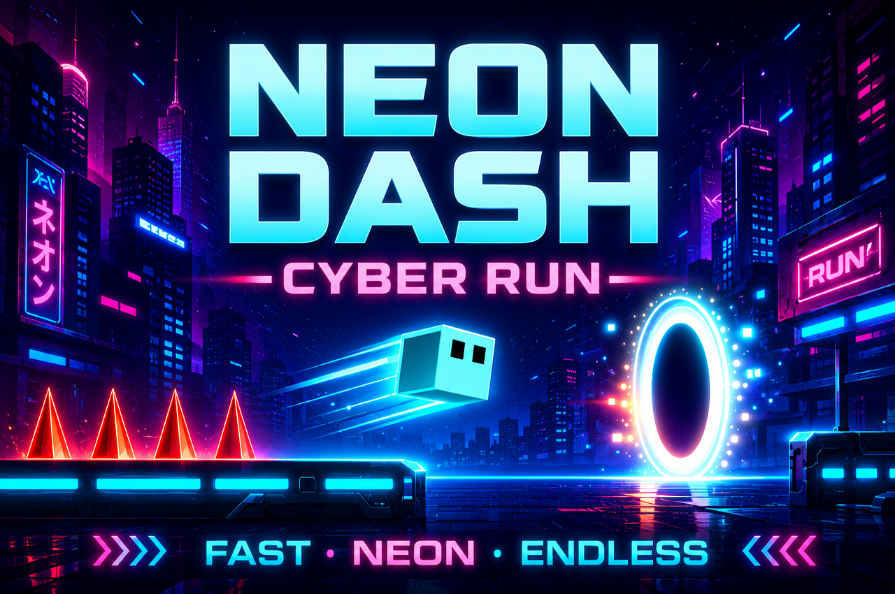 Neon Dash: Cyber Run
