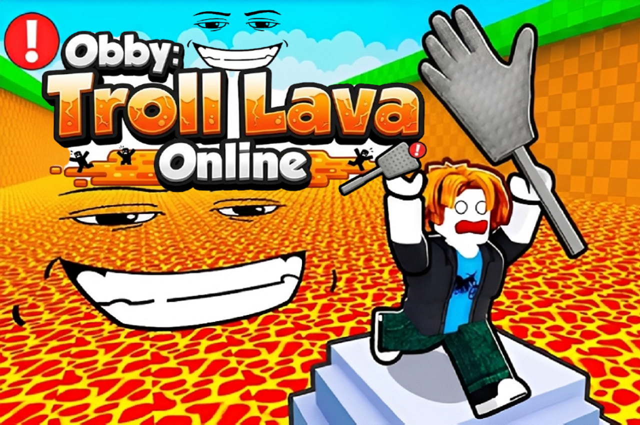 Obby: Troll Lava Online